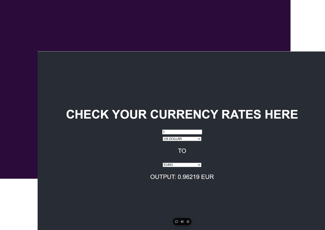 CURRENCY CONVERTER